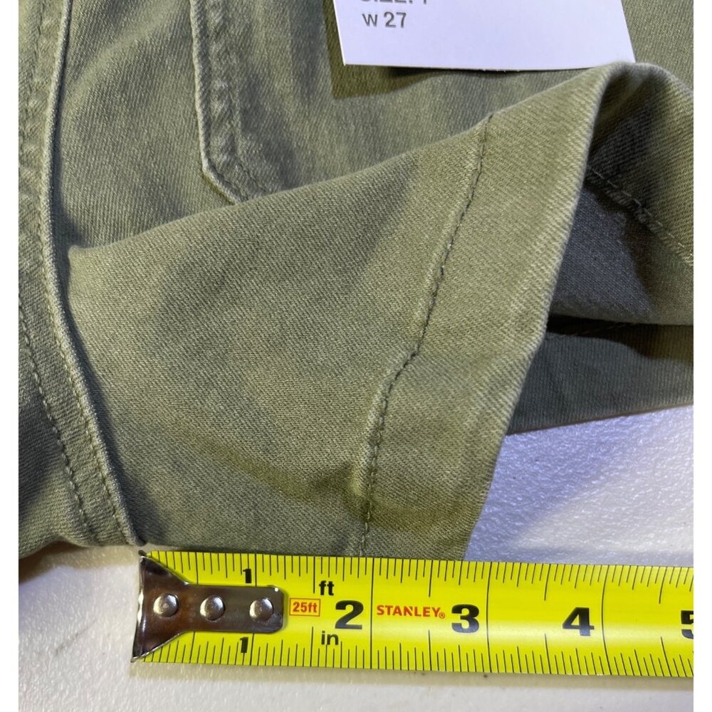 Indigo Rein Womens Size 7 High-Waist Denim Shorts Cedar Green - Picture 6 of 12